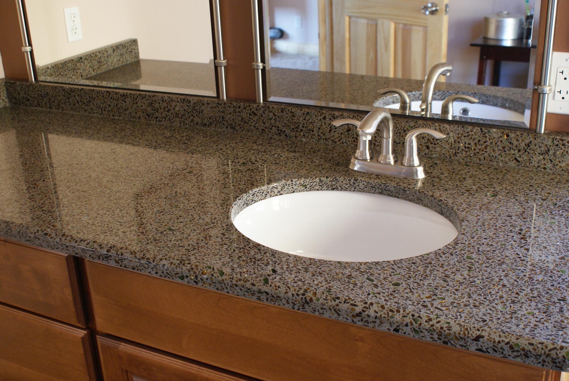 Greenfield Recycled Glass Countertops
